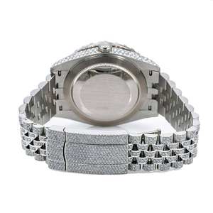 Montre de sport de luxe automatique mécanique en acier inoxydable d'occasion, résistante à l'eau, bracelet en cuir, cadran en verre, Bugatti Chiron - Product Image 4