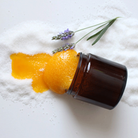 Body Scrub Made From Natural Ingredients (Coffee + Tea + Salt + Sugar Etc.)