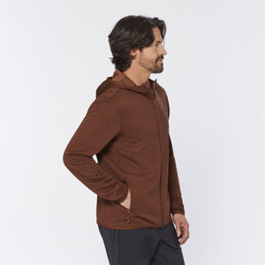Sudadera con capucha con cremallera cálida personalizada OEM para hombre, perfecta para otoño, invierno y actividades al aire libre - Product Image 3