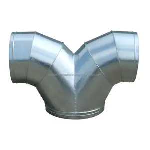 Ventilation and smoke exhaust rectangular fire ventilation duct galvanized exhaust smoke exhaust pipe