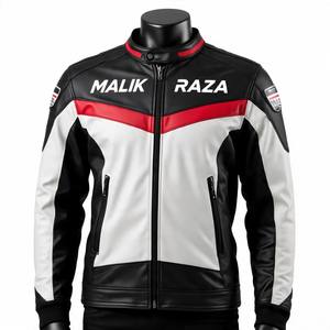 Chaqueta de Motociclista de Cuero Vacuno Premium - Opciones de Logotipo, Color y Talla Personalizadas para Pedidos al por Mayor - Product Image 5
