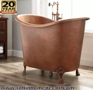 Meilleure qualité de luxe style antique baignoire en cuivre prix de gros pour salle de bain et hôtel utilisation Application d'exportation dans le monde entier - Product Image 3
