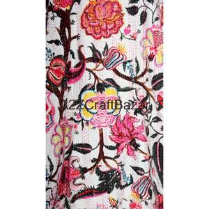 Veste kimono en coton 100% élégante et luxueuse, matelassée, imprimée à la main, pour l'hiver, vêtements de fête, respirante, douce pour femmes - Product Image 4