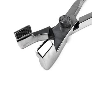 Fórceps de extracción molar de acero inoxidable de alta calidad Fórceps dentales de mandíbula dentada para uso veterinario por Zuol Instrument - Product Image 4