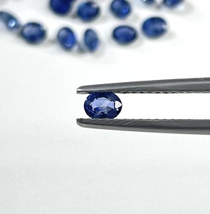 Zafiros Azules Naturales de Primera Calidad, Calibrados, Corte Ovalado de 3x4mm, Color Azul Claro, Piedras Preciosas Sueltas para Joyería - Product Image 3