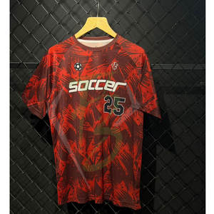 Ensemble de maillots de football unisexe 2026 de haute qualité avec impression personnalisée de nom et logo, en tissu de haute qualité - Product Image 2