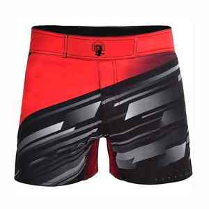 Shorts de MMA personnalisés de haute qualité, impression par transfert thermique, écologiques, respirants, à séchage rapide, en polyester/coton, rash guard - Product Image 5
