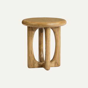 Mesa Auxiliar de Madera de Caoba de Lujo, Estilo Minimalista Moderno, Mueble de Salón para Villa o Apartamento - Product Image 3