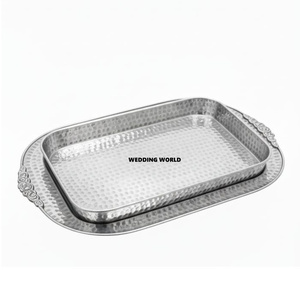 Bol à chocolat en métal plaqué nickel brillant avec assiette, décoration Ramadan, vente en gros, nouveau bol à chocolat en métal fantaisie - Product Image 6