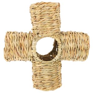 สินค้าใหม่! Tienphong อุโมงค์หญ้าที่ซ่อนอยู่ในอุโมงค์หลอดฟางของเล่นพร้อมทางเข้าเปิดอุโมงค์หนูแฮมสเตอร์ทอสำหรับกระต่าย - Product Image 4