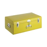 Boîte de rangement rectangulaire en métal de qualité supérieure, design personnalisé, écologique, multifonctionnelle, pour vêtements, vente en gros