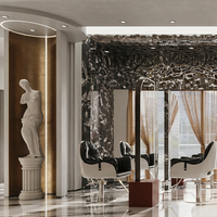 Présentoir LED pour salon, présentoir de meubles d'extérieur, présentoir de parfums, vitrine, présentoir de meubles de restaurant, étagère personnalisée
