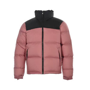 Alta calidad al por mayor logotipo personalizado prendas de vestir exteriores chaquetas de lona de invierno aislado burbuja Puffer Abrigo acolchado con capucha para las mujeres - Product Image 2