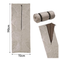 Venta al por mayor Saco de dormir para acampar para 3 estaciones Forma de sobre Persona sola Más cálido y cómodo Exportación de Bangladesh