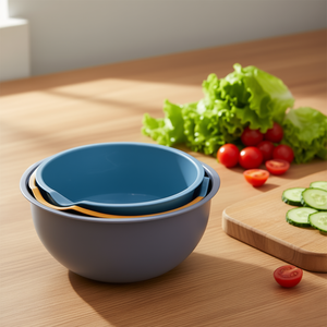 Juego de Tazones para Ensalada de Plástico Abert, 3 Piezas, D.19 21 23cm, Colores Surtidos V601295021, Opciones de Color Elegantes - Product Image 3