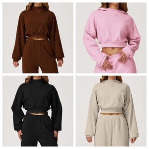 À la mode sweat à capuche hiver décontracté ample polyvalent manteau hommes en plein air course Fitness vêtements de sport 100% coton Streetwear - Product Image 6