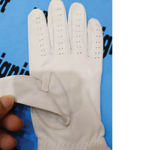 Vente en gros Gants de golf en cuir Cabretta écologiques de haute qualité personnalisés Gants de golf en cuir pour hommes - Product Image 3