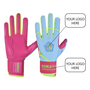 Premium Custom Logo Baseball <b>Batting</b> Gloves Professional Hot Sale Own Designs Guantes De Bateo De Beisbol - Product Image 1