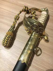 Nœud d'uniforme de haute qualité, fil d'or de guerre civile, nœuds d'épée d'officier, nœuds d'épée de cérémonie décoratifs - Product Image 6