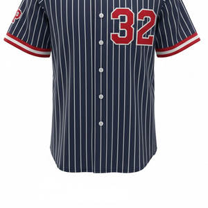 Maillot de baseball personnalisé – Design athlétique haut de gamme, respirant, 100 % polyester, séchage rapide, unisexe adulte, impression numérique pour équipes et usage urbain - Product Image 5