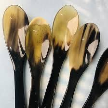 Juego de cubiertos de cuerno de buey hecho a mano, nuevos utensilios de cocina, cubiertos, artesanía, peine común para uso doméstico, cucharas, vajilla - Product Image 3