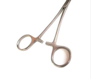 Forceps chirurgical hémostatique en acier inoxydable de haute précision, outil pince, pointes droites, porte-aiguille, instrument médical - Product Image 3