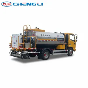 Camión distribuidor de asfalto Dongfeng D6 4x2 4500L con sistema inteligente de pulverización de betún para construcción de carreteras - Product Image 5