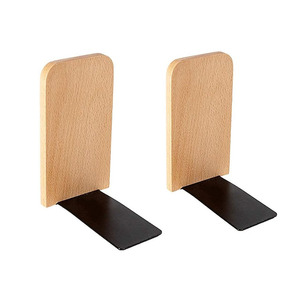 <b>Solid</b> <b>Wood</b> Bird Bookends Creative Desktop Storage Bookends Retractable Bookends Brackets Tidying up Trays Multifunctional - Product Image 3