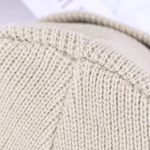 Gorro de Punto Acrílico 100% con Logotipo Personalizado Tejido Grueso Unisex de Fabricante - Product Image 4