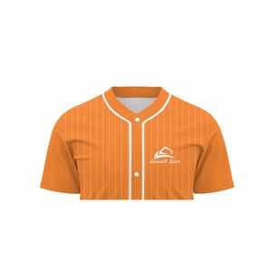 Caractéristique imprimée de pleins d'uniformes respirables faits sur commande d'équipe d'uniformes de baseball de bouton - Product Image 3