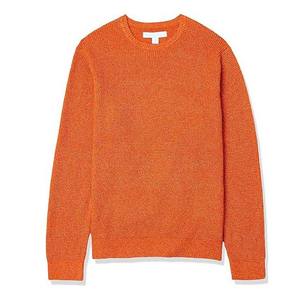 Suéter de Punto con Cuello Redondo Ronpex International para Hombre, Color Sólido, Estilo Casual de Invierno, Algodón/Lana - Product Image 5