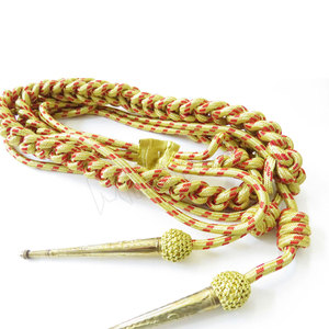 สายสะพายเครื่องแบบ Aiguillette ราคาโรงงาน คุณภาพสูง อุปกรณ์เสริม Aiguillette แบบกำหนดเองได้ - Product Image 5