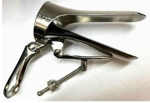 Tornillo central de espéculo Vaginal Cusco de acero inoxidable de calidad superior Instrumentos de obstetricia de ginecología media - Product Image 4