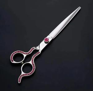 Tijeras de Peluquería para Mascotas HERMANN MEDITECH HM-DS-212, Acabado Satinado, Acero Inoxidable, Herramienta Profesional para Cortar el Pelo de Perros y Gatos, para Salón - Product Image 2