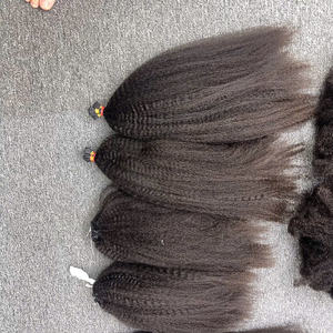 มัดผมมนุษย์เวียดนามเนื้อนุ่มสำหรับผู้หญิงผมต่อแบบตรงประหลาดสีธรรมชาติ - Product Image 3