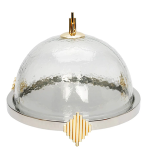 Cubierta de pastel de acero inoxidable Cúpula Venta caliente Cubierta de cúpula de acero inoxidable para bistec y pastel Pantalla Cena Cubierta de servicio - Product Image 4