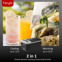FC18 18L 12V 24V DC AC pêche en plein air camping USB charge affichage numérique voiture portable réfrigérateur congélateur réfrigérateur