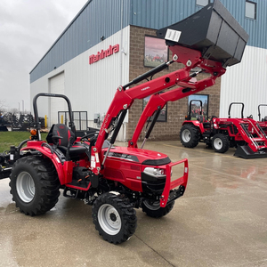 Affordable Mahindra 40HP Compact <b>Tractor</b> Strong 4WD Farming Equipment for SoilPrep Orchard Work <b>Trailer</b> Hauling Field Management - Product Image 1