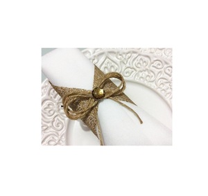 Wholesale <b>Cheap</b> Price Table Decor Rhinestone Bling Napkin <b>Ring</b> Rattan Napkin Buckle <b>Ring</b> for Place Setting Serviette - Product Image 2