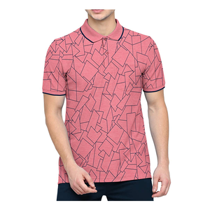 เสื้อโปโลสำหรับผู้ชายเสื้อออกกำลังกายเข้ารูปพิมพ์ลายออกแบบได้ตามต้องการ - Product Image 1