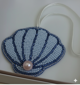 Ensemble de breloques pour sacs brodés de perles décoratives, perles de rocaille créatives, pendentifs pour sacs brodés, perles décoratives - Product Image 1