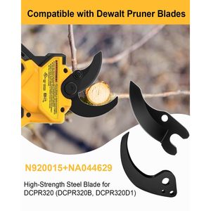 Cuchillas de Repuesto para Podadora Inalámbrica, Accesorio de Podadora de Grado Profesional para Recortar y Cortar Ramas, Tijeras de Jardín - Product Image 6