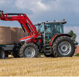 100HP Massey Ferguson 5700ชุดรถแทรกเตอร์ล้อม้าที่น่าเชื่อถือพร้อมเครื่องยนต์สำหรับทุกฟาร์ม - Product Image 2