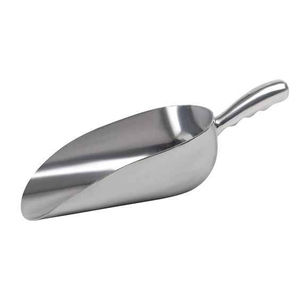 Cuchara de acero ecológica segura para alimentos para especias y harina Cuchara de hielo de metal para legumbres Arroz Diseño moderno elegante - Product Image 3
