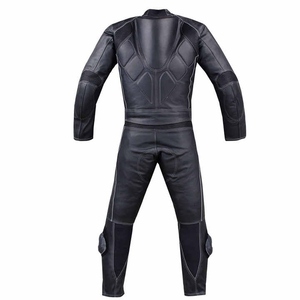 Combinaison de moto anti-UV personnalisée en cuir imprimé par sublimation à la mode plaine utilisée pour les courses de motocross - Product Image 3