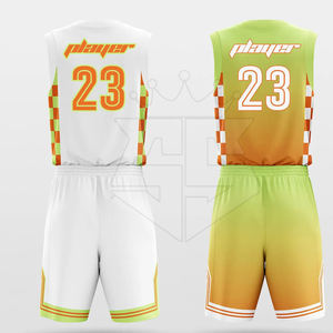 Uniforme de baloncesto reversible personalizado para jóvenes al aire libre recién llegados, uniforme de baloncesto deportivo hecho a medida - Product Image 3