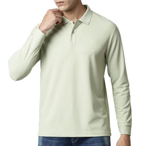 Custom Logo <b>Shirt</b> for Men <b>Golf</b> Polo <b>Shirts</b> for Men Blank <b>Golf</b> Polo Plain <b>Long</b> <b>Sleeve</b> Comfortable Breathable Casual Polo <b>Shirts</b> - Product Image 1