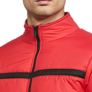 Service OEM professionnel Veste bouffante à capuche coupe ajustée pour hommes Respirant Style le plus récent Longue Longueur Épaisseur mince Col montant - Product Image 3