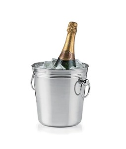 Enfriador de Vino de Acero Inoxidable Celeste 21 Reserve, Enfriador de Vino de Lujo Grand Cru con Hielo, Enfriador de Vino Metálico - Product Image 1