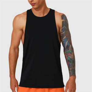 2026 Best Quality Sleeveless Sportswear <b>Men's</b> <b>Singlet</b> Solid Color Workout Fitness Gym t shirt Tank Top <b>for</b> <b>Men</b> - Product Image 4